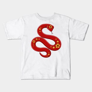 snake zodiac Kids T-Shirt